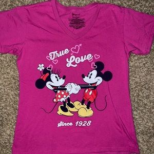 Women’s Disney Mickey and Minnie Shirt Size L